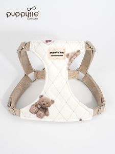 High-Aesthetic Dog Leash Puppytie Vest-Style Chest Strap for Teddy Small Dogs Pet Supplies Dog Walking Harness Extendable