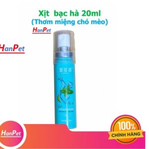 Xịt bạc hà 20ml- Xịt thơm miệng chó mèo