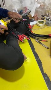 สายไฟซิลิโคน สายไฟโซล่าเซลล์ สายไฟแบตเตอรี่ มีหลายขนาด