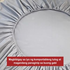 Hotel Premium Cotton 3in1 Queen King/2in1 Single Size Fitted Bedsheet Set Bedding Bedsheet 650 TC Getah Keliling With Pillow Case (Cadar Murah)