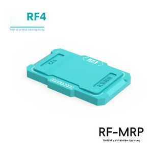 Tấm Lót Hàn Cầu Từ Tính RF4 RF-MRP Chịu Nhiệt Silicon Chống Trơn Dùng Sửa Chữa Điện Thoại Di Động Kích Thước 120x73mm