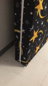 Foam Cover with 3 Sides Zipper | 2468 inches thick only - Canadian Cotton (RANDOM DESIGN/COLOR!)