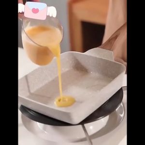 Marino กระทะ กระทะลายหินอ่อน กระทะมินิมอล เคลือบเทฟล่อน No.Y1309