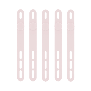 NNBILI Silicone Cable Ties Assorted Color Reusable Heavy Duty Cable Organizer Management for Fastening Cords and Wires 