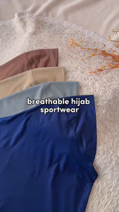 ZOE ARISAH Avila Sevira Tudung Sarung Sukan Sport Hijab Instant Premium Polyester Muslimah Wanita Quick Dry ZOE ARISSA