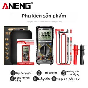 ANENG | Máy Đo Vạn Năng Kỹ Thuật Số ANENG SZ26 Độ Chính Xác Cao Đo Điện Áp/dòng Điện AC/DC Điện Trở Tích Hợp Chức Năng Đo Vòng Tua Máy Và Thời Gian Hoạt Động Dụng Cụ Sửa Chữa Ô Tô