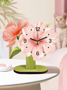 Đồng Hồ Trang Trí Bàn Hoa Nghệ Thuật Sáng Tạo Trang Trí Phòng Khách Trang Trí Lối Vào Nhà Sang Trọng Cao Cấp Đồng Hồ Trang Trí Bàn