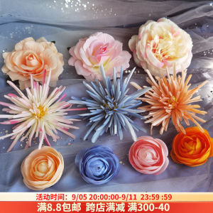 Elegant Traditional Chinese Hanfu Hair Accessories Silk Flower Hairpins Chrysanthemum Bridge Flowers Peony High-End Feelings