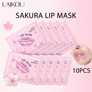 LAIKOU 5/10pcs Lip Mask Lip Care Moisturizing Hydrating Repair Lighten Lip Lines Labial Gel Patch Lips Pad Patches Care Products