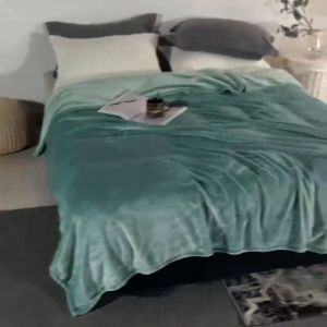 ผ้าห่ม DC1 ขนาด100*120ซม ผ้าห่มนาโนสีพื้น เป็นของขวัญของฝาก ผ้าห่มรับไหว้ ผ้าห่มรถทัวร์ ผ้าคลุมขา ทุกขนาด สีสวย