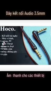 Cáp kết nối Audio 3.5mm cho âm thanh cho các thiết bị điện tử