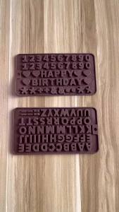 Silicone Alphabet Number Chocolate Molds 26 Letters And Numbers For DIY Baking Candy Cookies For Chocolate Cake Decorating