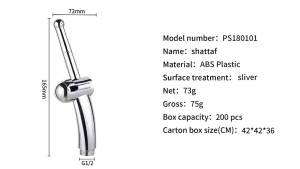 ABS Bidet Shower Spray Clean Body Woman Washer Spray Gun Head Toilet Anal Implement Shower Bathroom Accessories Green