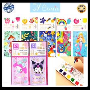 Kuromi Coloring Book Craft Kits Art Craft Painting Drawing Art Craft DIY Art Kids Activity Montessori Art Mainan Art Buku Mewarna Buku Warna Kanak