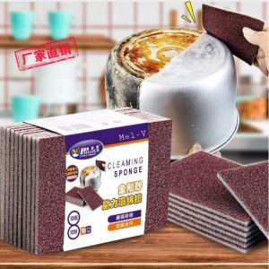 Busa Amplas Emery Kepingan Sponge Serbaguna Spon Pembersih Kerak