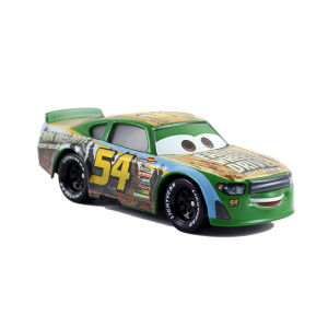Takara Tomy | Disney Pixar Racer 3 Car 2 54 Lightning McQueen Imitation Wheel Metal Die-cast Toy Car 1:55 Childrens Birthday Gift