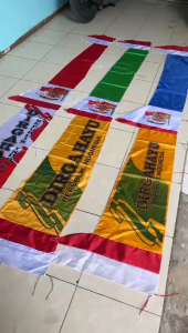 UMBUL BANDIR DIRGAHAYU GARUDA UK 3M BAHAN SATIN BERKUALITAS PREMIUM