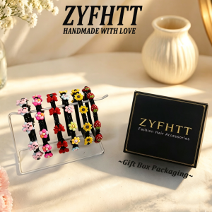 1/6pcs ZYFHTT Bunny Flower Bow Strawberry Headbands for Girls Cute Cartoon Style Hairband Anti Slip Hair hoop Daily Party Travel