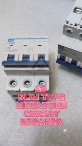 LS LA125D MINIATURE CIRCUIT BREAKER 3 POLE 125A | SLIM TYPE | L SERIES | VAT INCLUDED PRICES