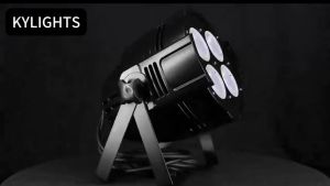 KAIY 4 Eye COB Amber White Par LED Audience Lights 200W/350W COB LED Par Light Blinder Light Surface Light Spotlight DMX512 Disco Lights DJ Stage Party Wedding Church