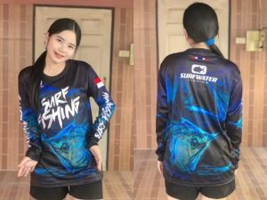 เสื้อกีฬา เสื้อตกปลา Fishing tFactory แขนยาว ผ้าเสื้อกีฬา ผ้ากันUV ใส่ไม่ร้อน คุณภาพดี ระบายเหงื่อได้ดี
