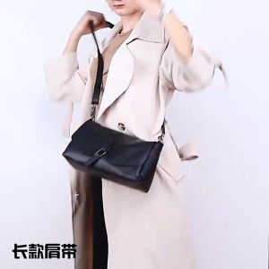 Womens shoulder bag crossbody bag large capacity all fashion niche bag soft leather handbag trend womens bag