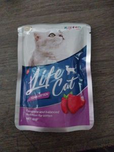 Life Cat Pouch Tuna Kitten 85gr Untuk Anak Kucing Usia 1 s.d 12 Bulan