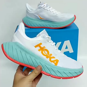 Sepatu Lari Pria Wanita H0KA ONE CARBON X2 Sepatu Running - Jogging