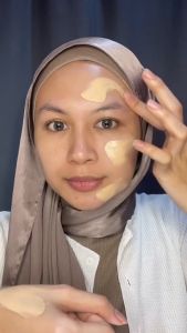 Pinky Flash Foundation Bedak Cream Pencerah Kulit Wajah Penghilang Flek Hitam Jerawat Tahan Air Ori