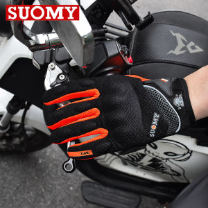 SUOMY Summer Lady Pink Motorcycle Gloves Breathable Motocross Racing Gloves Thickened shock absorption Moto MX MTB Gloves Shell Protective