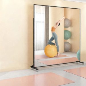 MEISITEKEKE | Dance and Yoga Full-body View Mirror with Casters