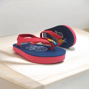 SPIDERMAN Baby Laki-laki Sandal Jepit Tali Belakang Anak Cowok Umur 2 - 3 Tahun Motif SPIDERMAN BATMAN Ukuran 21-25