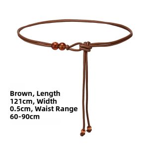BILLI ZILLY | Slim Waist Belt Vintage Design