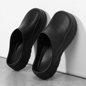 Khaki Dirtproof Slippers Thick Bottom Sandals Hospital Doctors Nurses Comfortable Footwear Operating Room Special Clog Shoes
