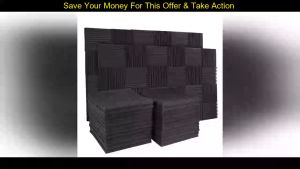 แผงโฟมอะคูสติก 12 เเผ่น แผ่นกันเสียง มีให้เลือกหลายสี สำหรับสตูดิโอ