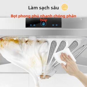 MONLEYTA | Kem rửa mạnh mẽ dầu mỡ cho máy hút mùi nhà bếp Bọt rửa dầu mỡ bằng cách loại bỏ vết bẩn Dụng cụ vệ sinh thiết yếu