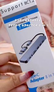 USB Hub Type C 8 in 1, USB C 4K HDMI, SD/TF Card Reader Type C, dan Converter Type C To HDMI: Aksesori Komputer yang Wajib Anda Miliki
