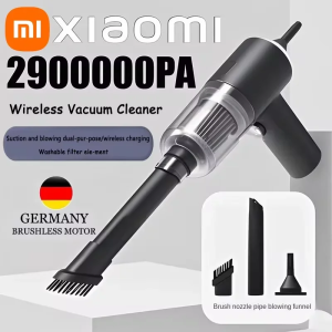 XIAOMI MIJIA Vacuum Cleaner 2 In 1 120w Wireless Super High Powerful Portable Wet Dry Dual Use Large Suction Vacuum Cleaner