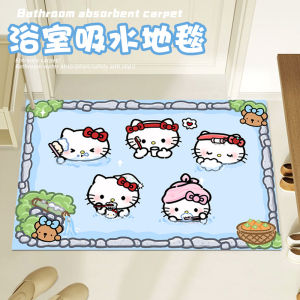 Quick-Dry Anti-Slip Kitty Doormat Silicon Dendroid Entrance Mat Water Absorption Cartoon Mudroom Mat Home Decor Rug