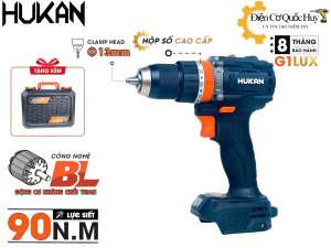 Máy Khoan pin 3 Chức Năng Hukan-G1-M88PRO Lực siết 90N.m Trang bị pin 15cell4.5a khoá trục đầu kẹp autolock công suất 950W