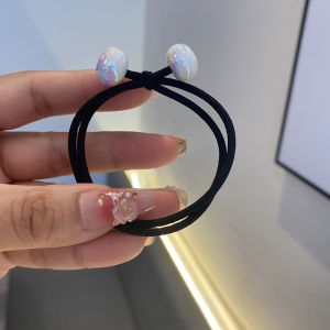 หวาน สีสัน งานเต้นรำ ยางรัดผมสําหรับผู้หญิง ยางรัดผมที่มีความยืดหยุ่นสูง เครื่องประดับผมสไตล์ญี่ปุ่นสําหรับนักเรียนในการผูกผมของพวกเขา