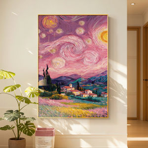 YASISHA | Creamy Sky Living Room Entrance Decorative Painting