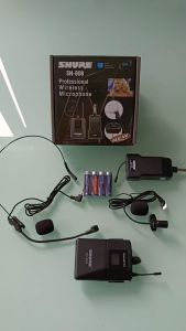[happy snack] Microphone Wireless SH-808 / Microphone Bando SH-808 / Mic Headset SH-808 Baru Dan Berkualitas