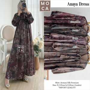 DRESS JUMBO LD 120 & GAMIS ARAMANI SILK BY MOCA BERLABEL