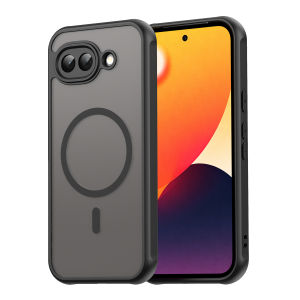 szhaiyu | Matte Transparent Magnetic Phone Case for Google Pixel 9 10 Pro XL 10A 9A for Magsafe Wireless Charging Protection Cover
