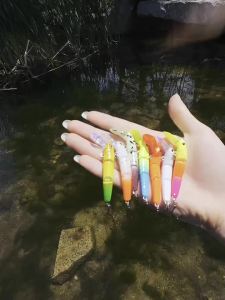 DARK SKERRY Fishing Lure 60mm 3.8g Slow Sinking Multi-joint Minnow Artificial Hard Bait ABS Slow Recovery Crank