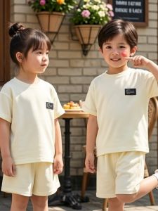Short Sleeve Sporty Summer Set For Boys and Girls