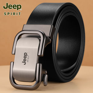 JEEP SPIRIT | Men Business Casual Genuine Leather Belt