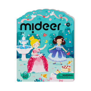Mideer Learning Reusable Jelly Sticker Book Set Kids Toy