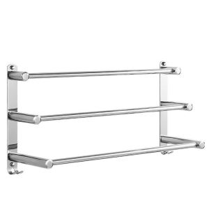 Giá Treo Khăn Bằng Thép Không Gỉ Không Cần Khoan Giá Để Đồ Dùng Phòng Tắm Đơn Đôi Giá Để Khăn Cho Phòng Tắm Thiết Bị Vệ Sinh Gia Dụng
